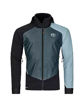 ORTOVOX | Herren Touren Softshelljacke Col Becchei Hoodie | petrol